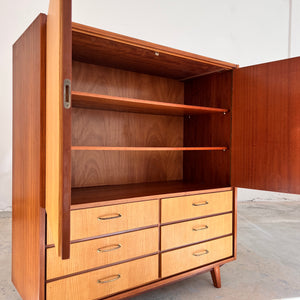 Wäscheschrank Modell Herrenkommode von Gebr. Lübke