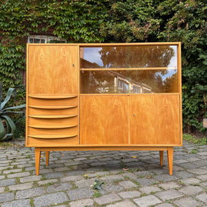 Highboard Typ 602/G Esche von Franz Ehrlich für Hellerau
