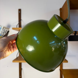 Bunkerlampe oliv aus Dänemark