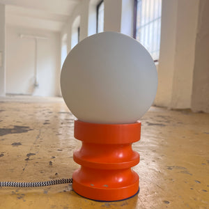 Tischlampe Opalkugel