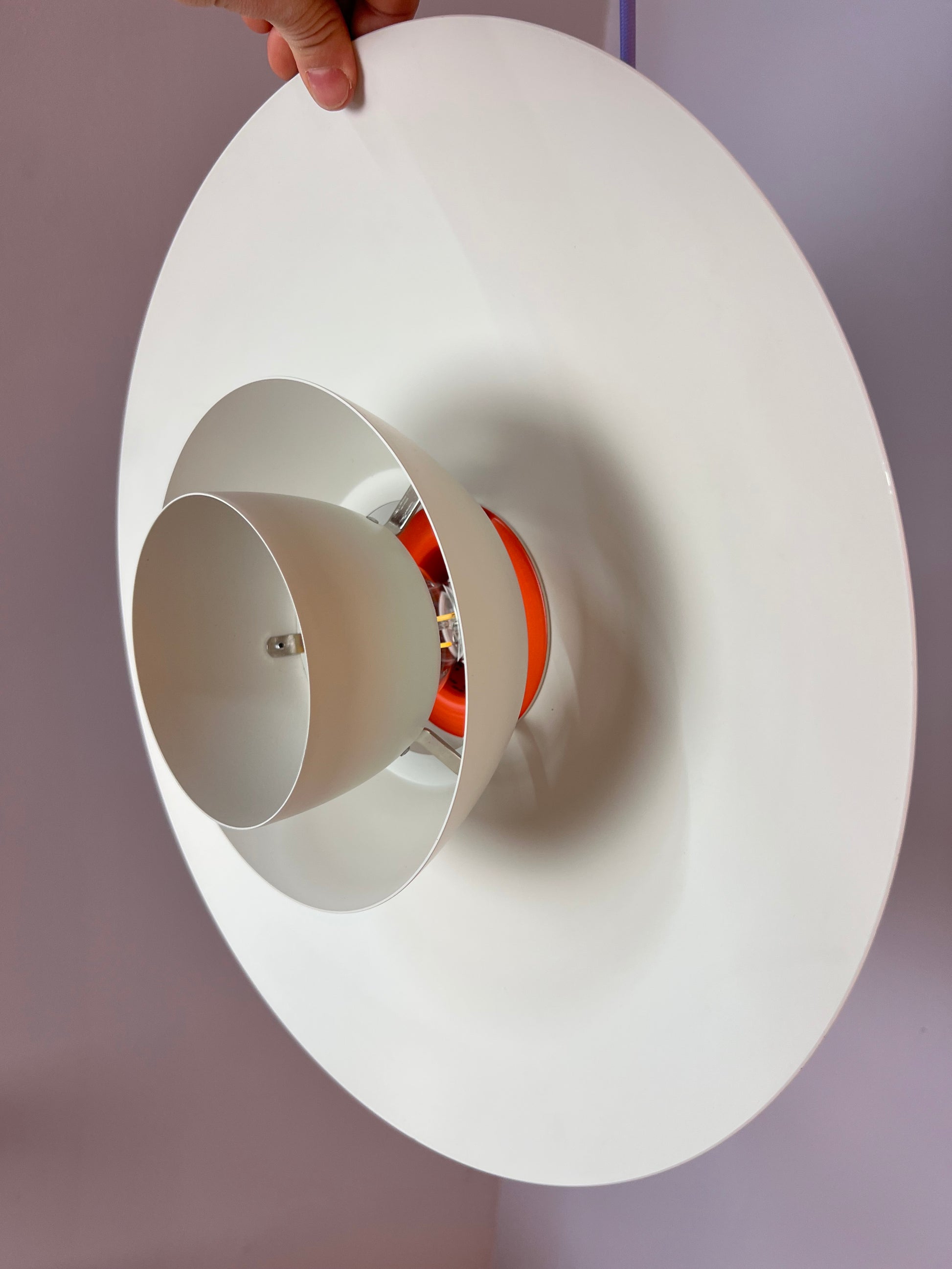 Lamellenlampe PH4 von Poul Henningsen für Louis Poulsen