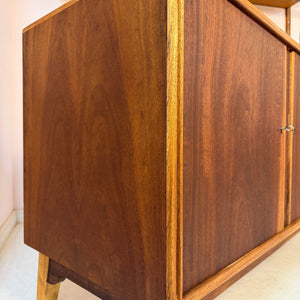 Sideboard Teak & Ulme aus Dänemark