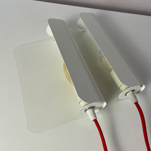 Wandlampe Typ 107 weiß von Darø