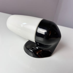 Wandlampe Model 6067 schwarz von Wilhelm Wagenfeld für Lindner