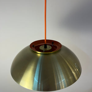 Lamellenlampe gold orange aus Dänemark