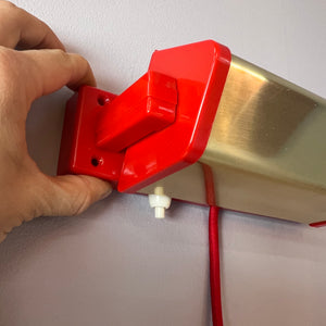 Wandleuchte rot gold von Lyfa