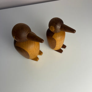 Set: kleiner & großer Pinguin Massivholz aus Dänemark
