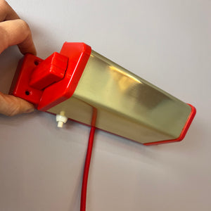 Wandleuchte rot gold von Lyfa