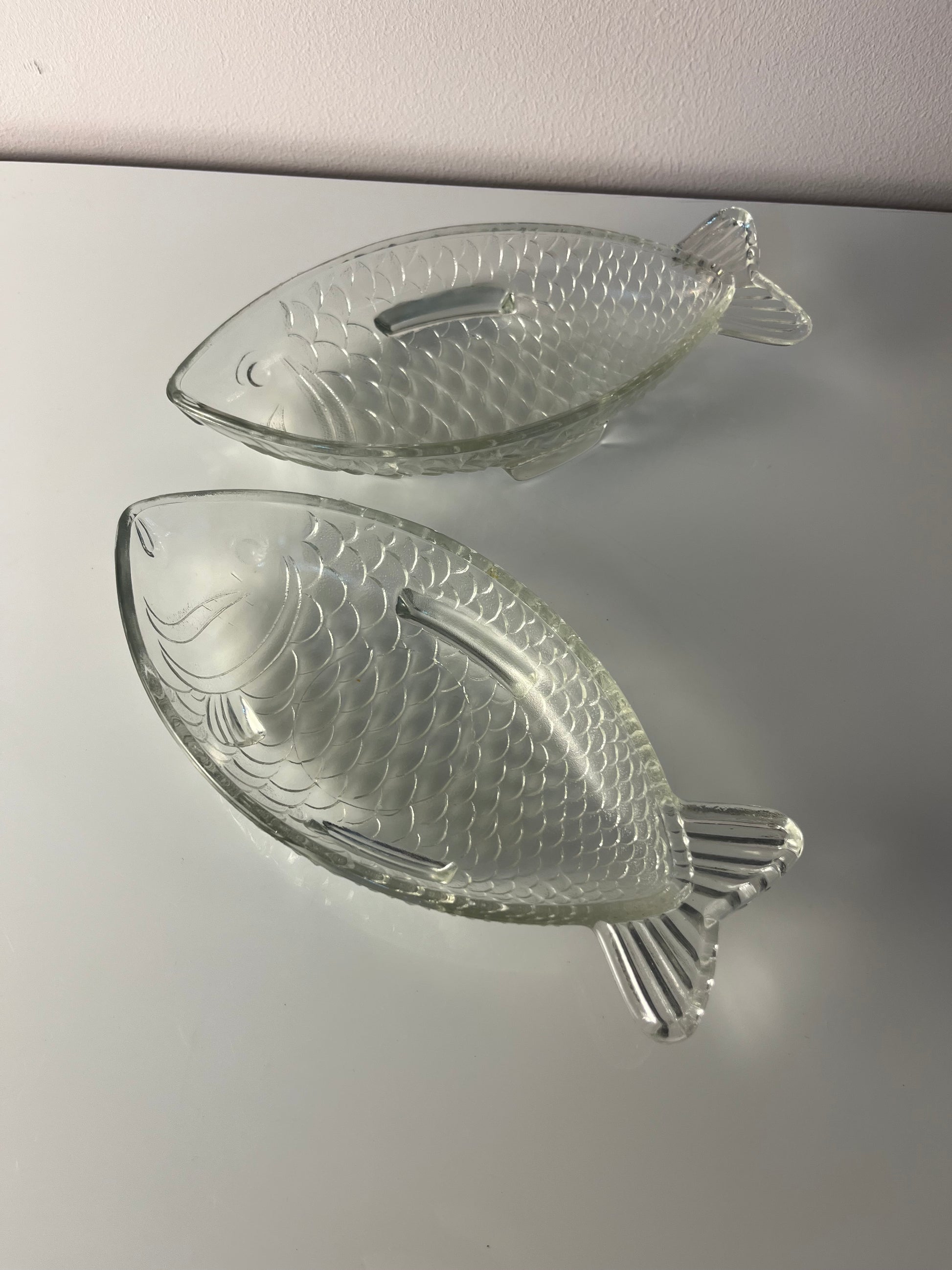 Set: 2x Schale Fisch von Ankerglas Bernsdorf