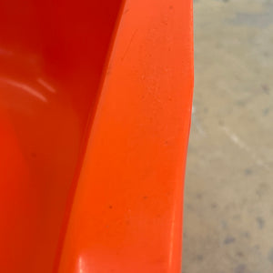 Multifunktionaler Kinderstuhl orange von Johannes Foersom & Peter Hiort Lorenzen für Cado