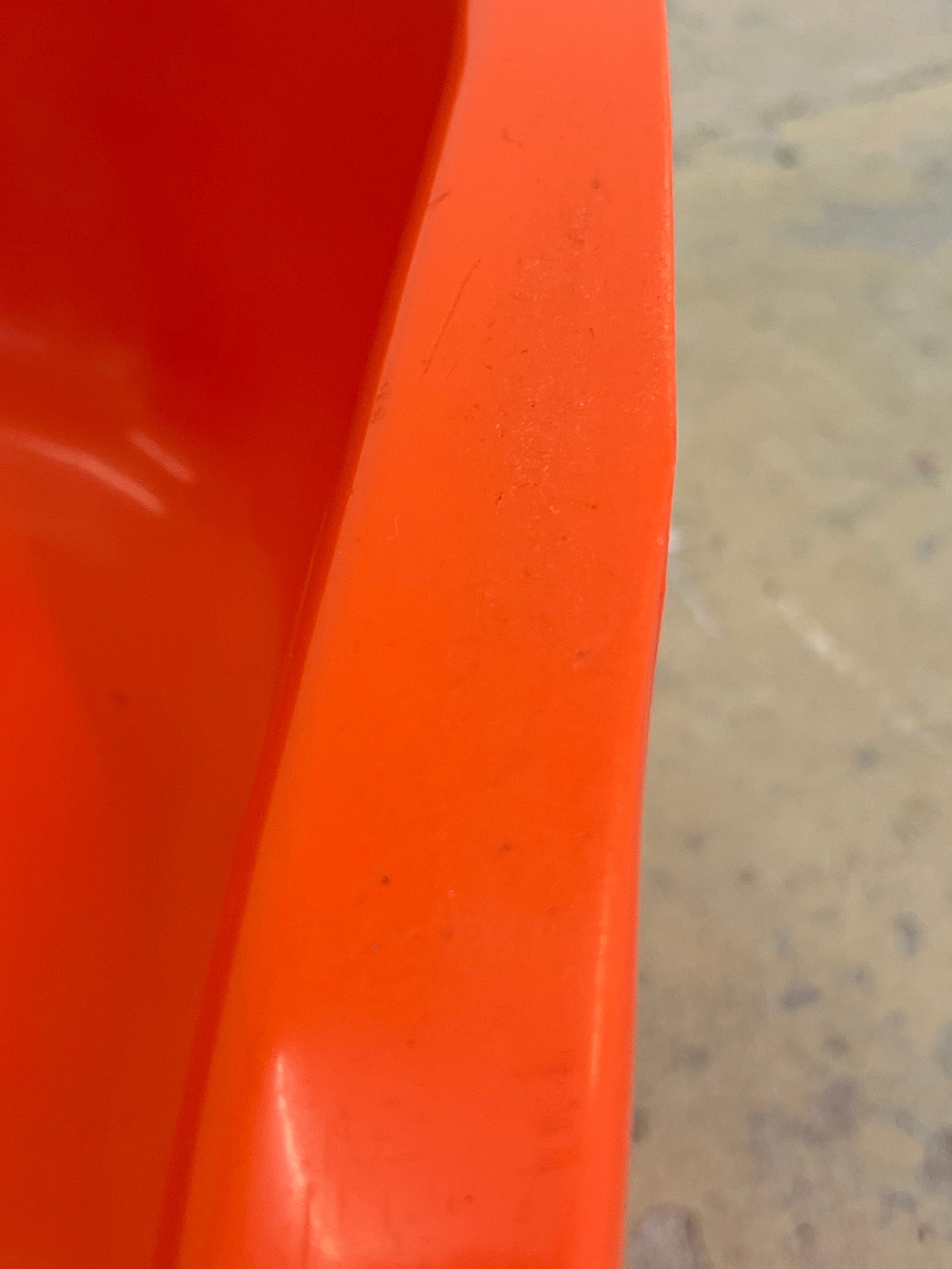 Multifunktionaler Kinderstuhl orange von Johannes Foersom & Peter Hiort Lorenzen für Cado
