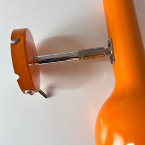 Wandlampe orange 70er