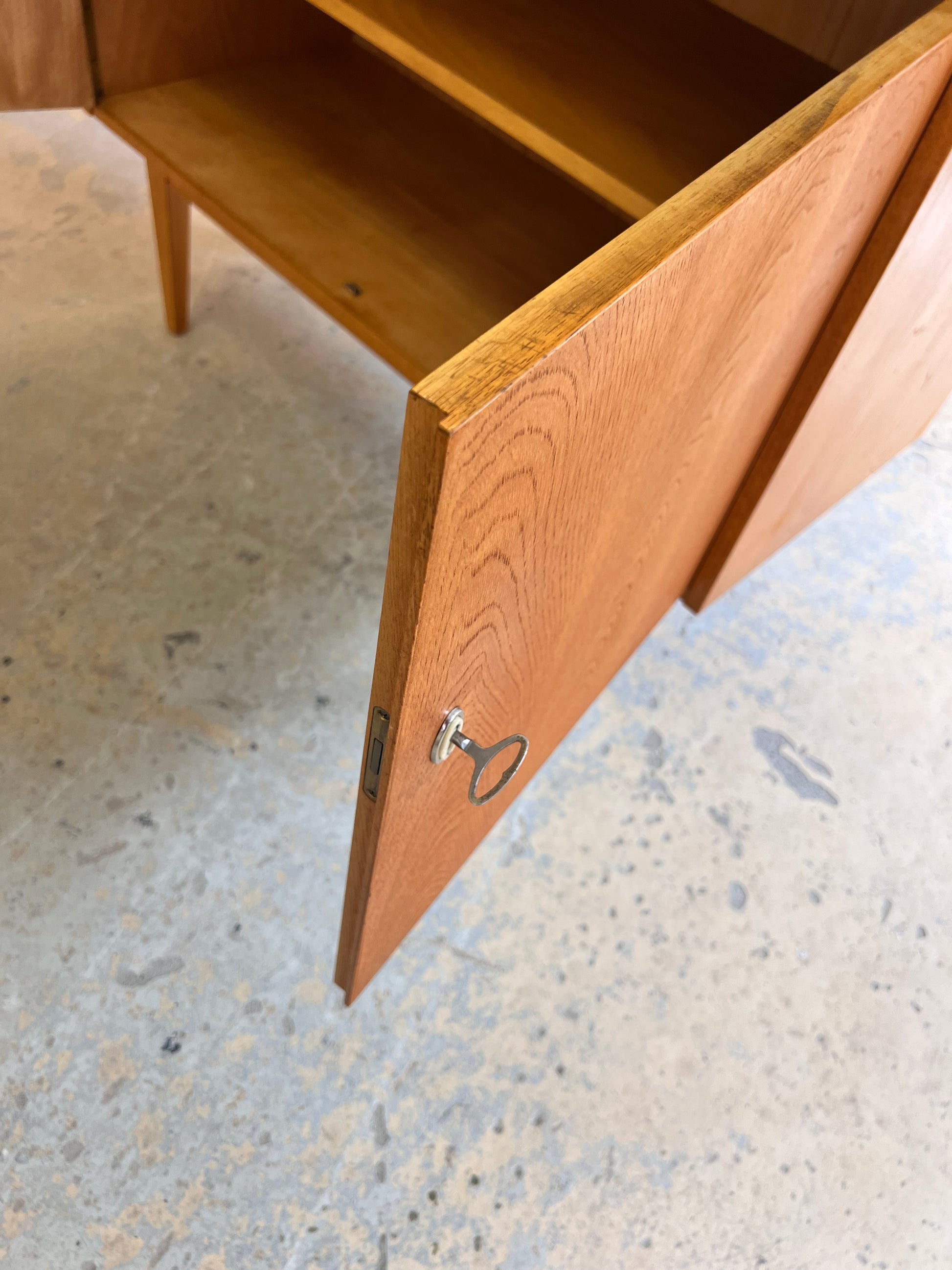 Bücherschrank 602/D Esche von Franz Ehrlich für Hellerau