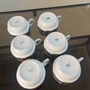 Set: 6x Tasse Kiruna Camargue von Tapio Wirkkala für Thomas
