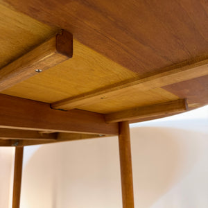 Runder Esstisch Modell 311 Teak von Peter Hvidt & Orla Mølgaard-Nielsen für Søborg Møbelfabrik