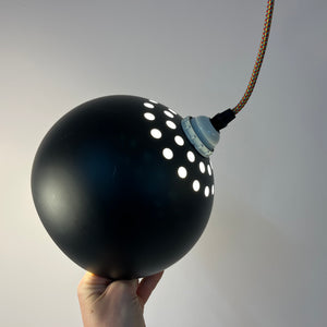 Kugellampe mattschwarz aus Dänemark