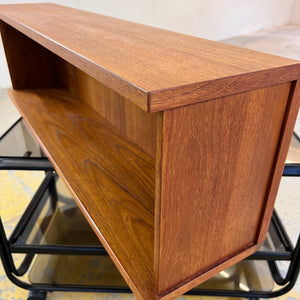 Schmales Regal Modul Teak