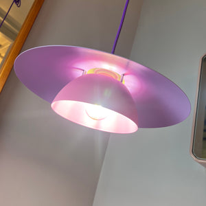 Lamellenlampe neu lackiert Dänemark