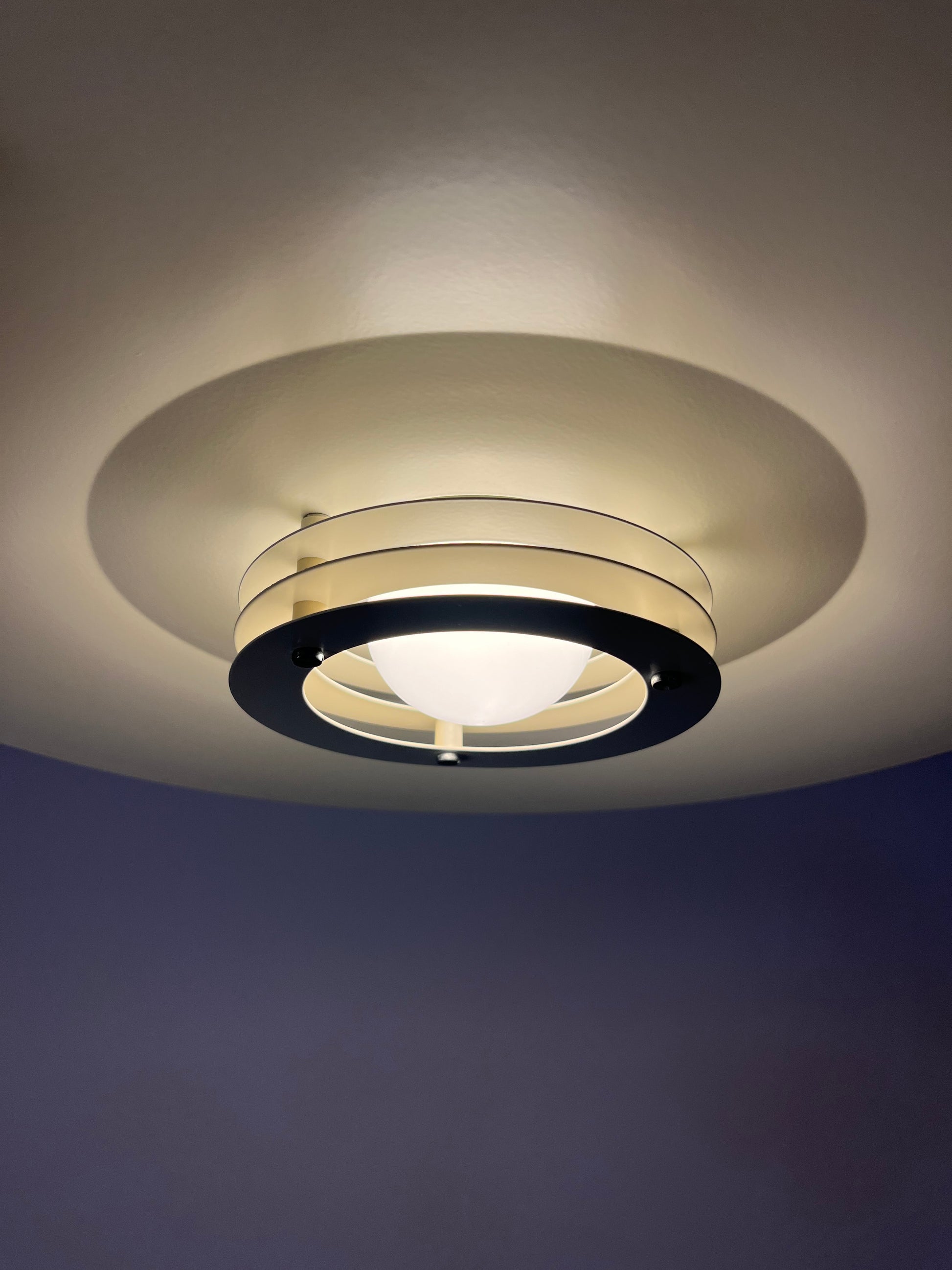 Lamellenlampe Typ 4000 weiß von Lyfa