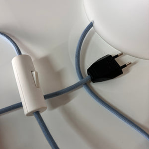 Mushroom Tischlampe weiß von Glashütte Limburg