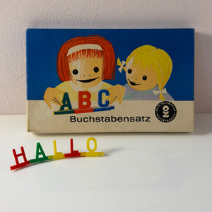 ABC Buchstabensatz von Otto Volkmar K.G. Waltershausen