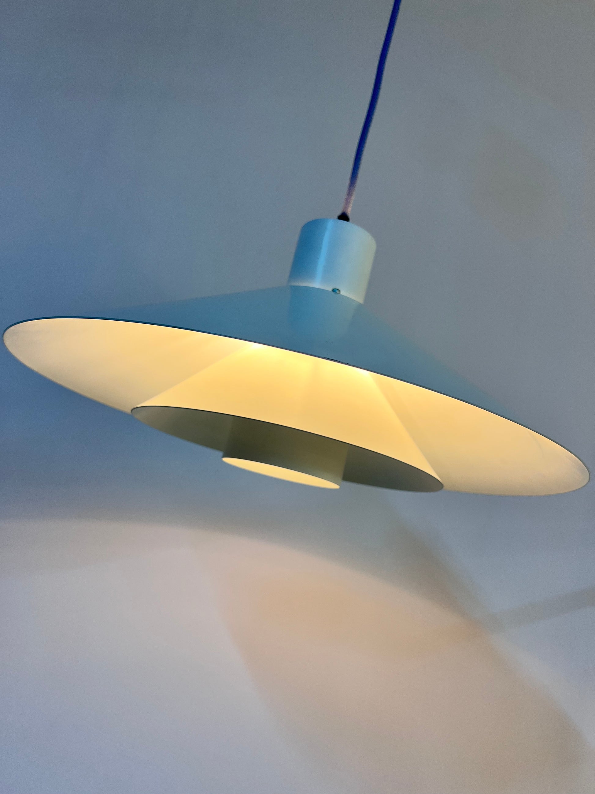 Lamellenlampe Trapez von Christian Hvidt für Nordisk Solar