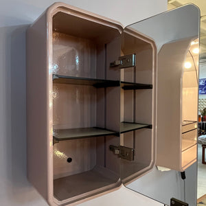 Set: Spiegelschrank rosa von Duscholux