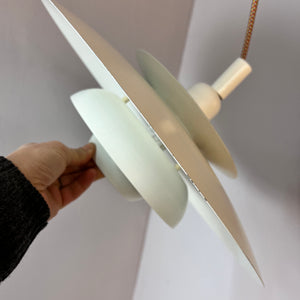 Lamellenlampe weiss Dänemark