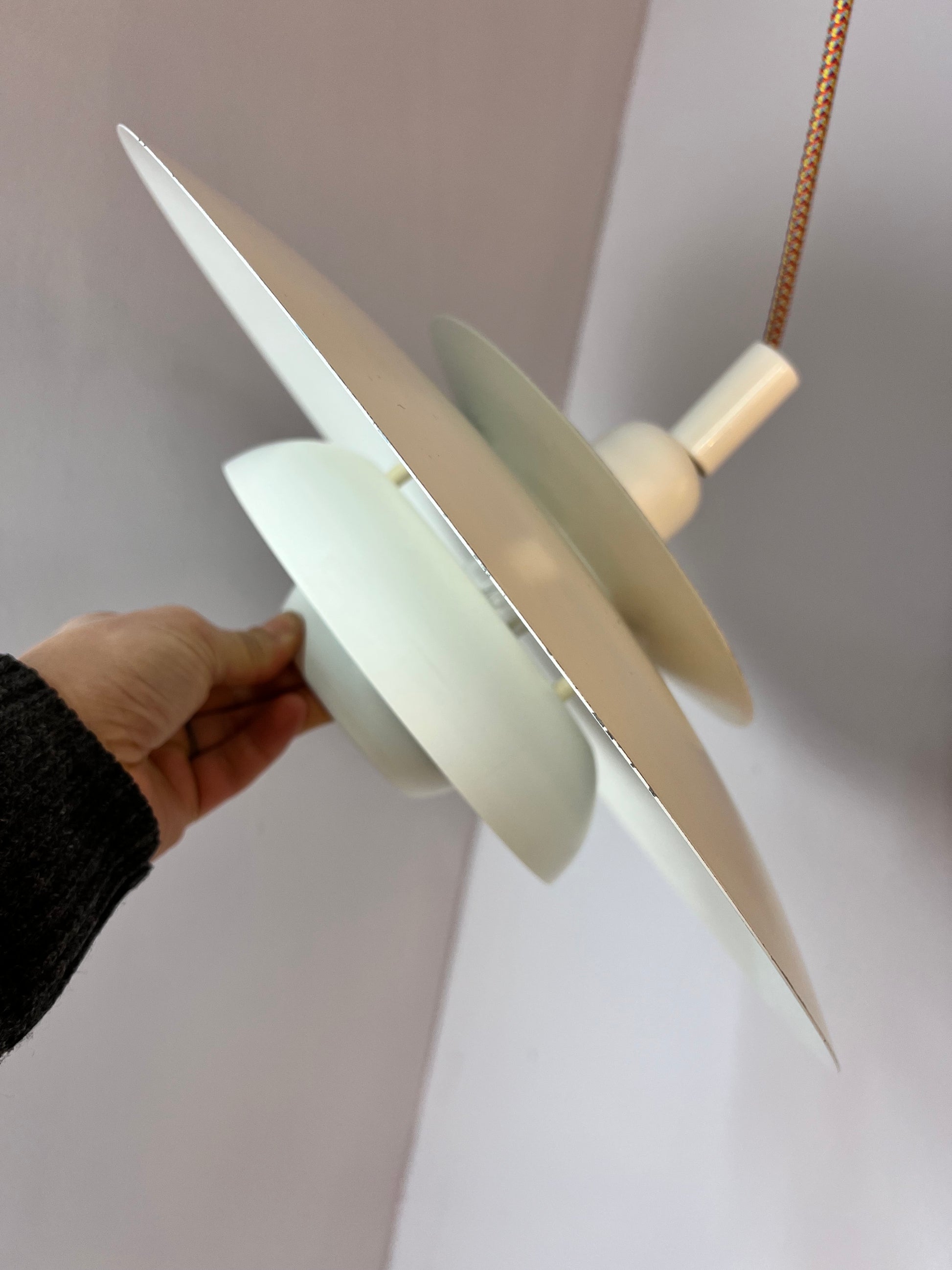 Lamellenlampe weiss Dänemark