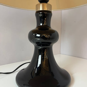 Tischlampe Backgammon Opal schwarz von Holmegaard