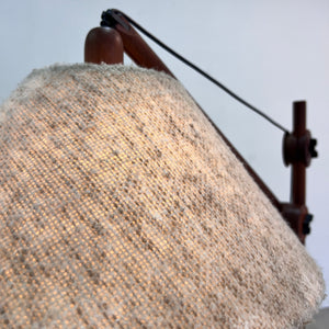 Stehlampe mit verstellbarem Arm & Gegengewicht aus Dänemark