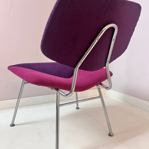 Sessel VERMUND VL 135 lila pink Chrom