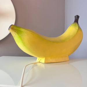 Tischlampe Popart Banane von Heico 70er West Germany