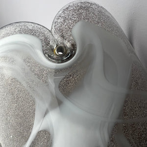 Wandlampe weiß Glas von Per Lütken für Holmegaard