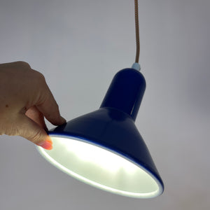 Trichterlampe Typ 4995 königsblau von Lyfa