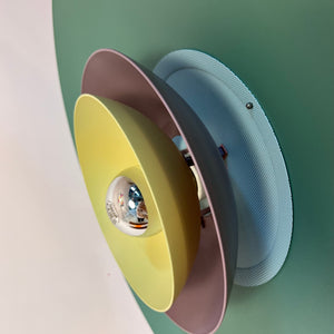 Lamellenlampe neu lackiert, Dänemark