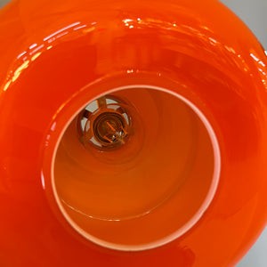 Hängelampe Modell 550 orange Glas von HEMI