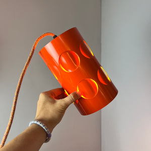 Hängelampe orange Metall von Raak Amsterdam