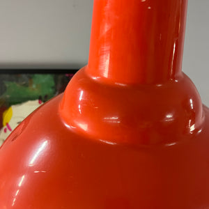 Hängelampe orange/rot aus Dänemark