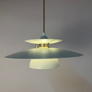 Lamellenlampe Typ 4450 weiß von Lyfa