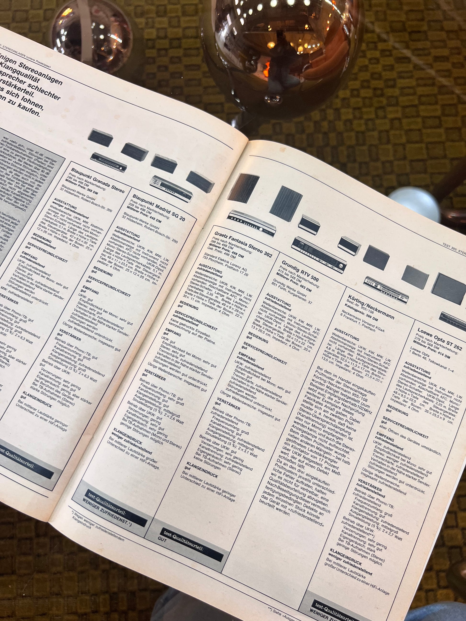 Stiftung Warentest Zeitschrift Juli 1973