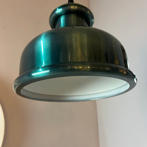 Hängelampe Country Line metallic grün von Sidse Werner für Holmegaard