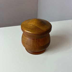 Dose Teak mit Deckel