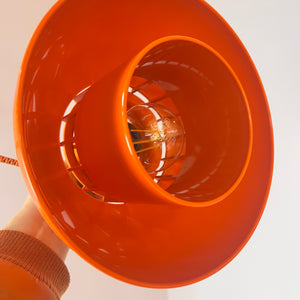 Hängelampe Minisol orange von K. Kewo für Nordisk Solar