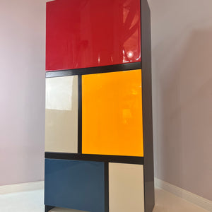 Arbeitsschrank 'Mondrian' von Koni Ochsner