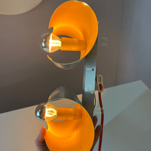 Wandlampe gelb silber von Massive