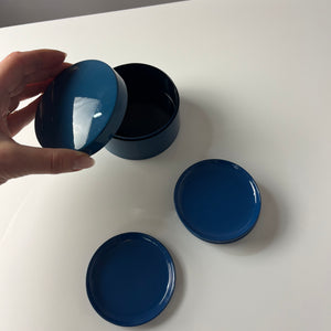 Set: 6x Untersetzer blau in Dose von Laurids Lønborg