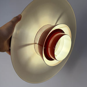 Lamellenlampe rot aus Dänemark