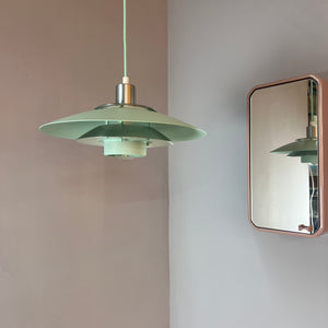 Lamellenlampe neu lackiert mint