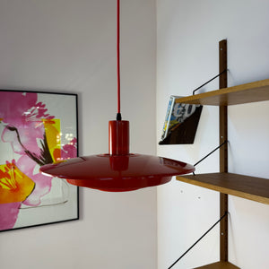 Lamellenlampe rot aus Dänemark